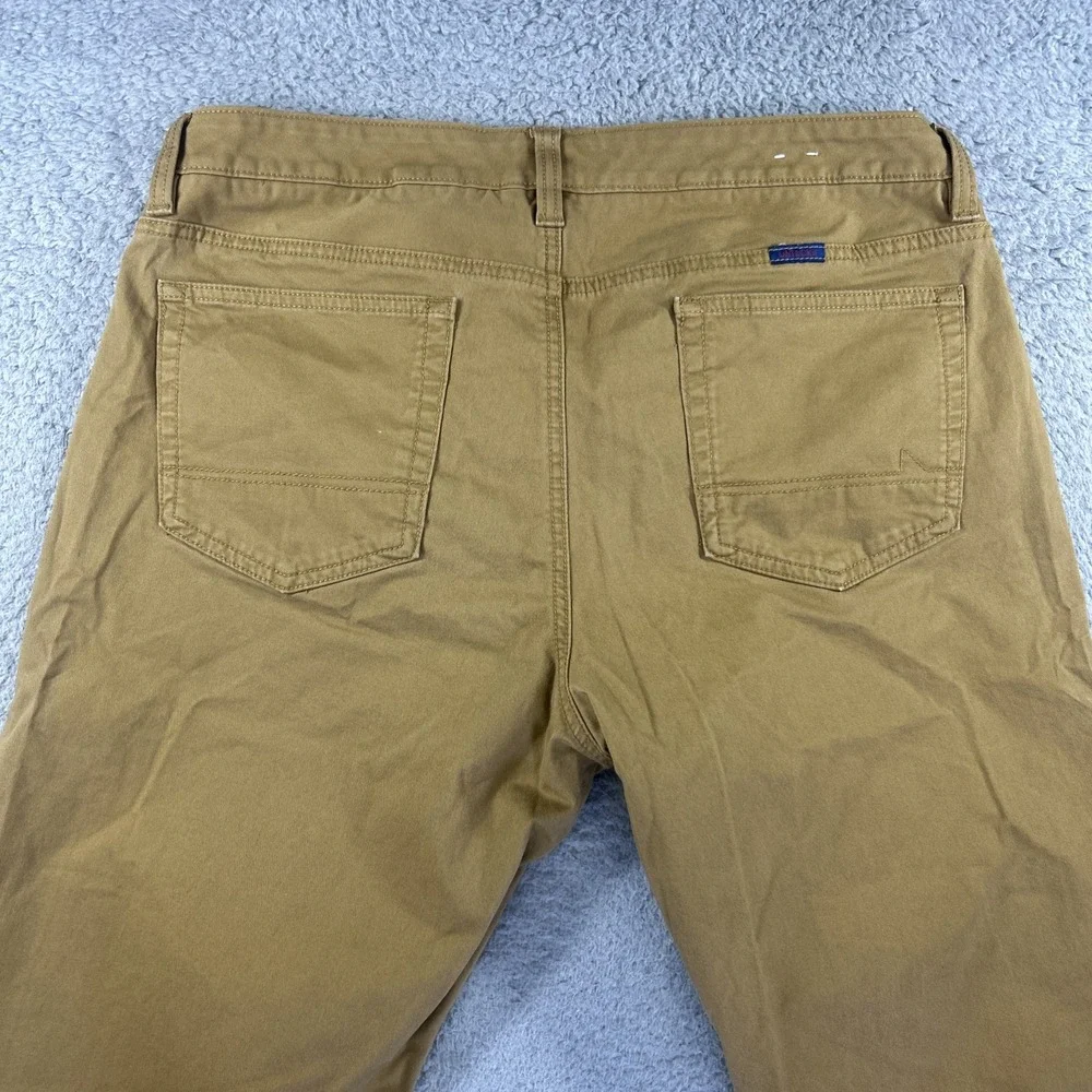 UNTUCKit Pants Mens‎ 35x32* Brown Khaki Don Santiago Chinos Straight Leg Stretch